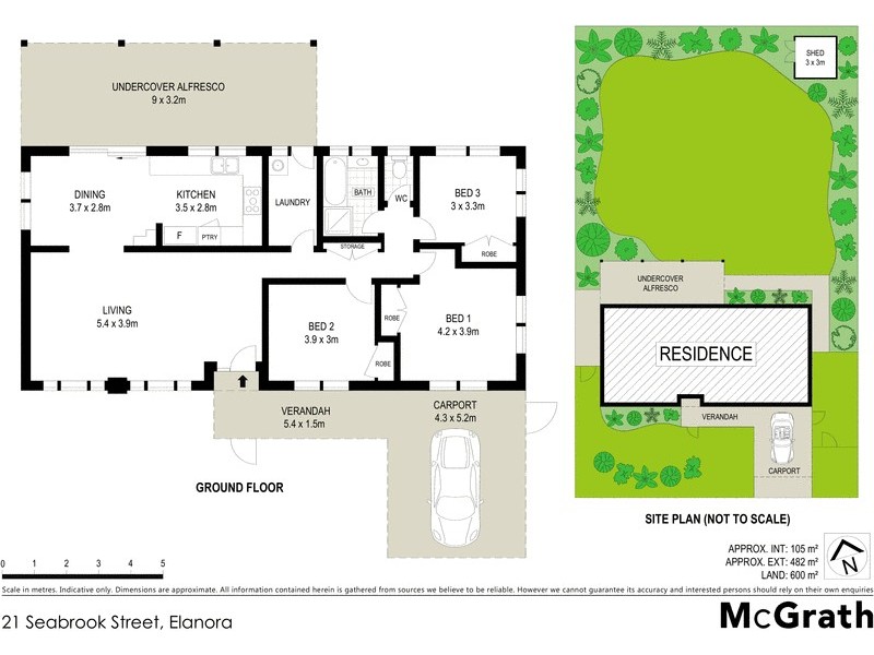 21 Seabrook Street, Elanora QLD 4221 Floorplan