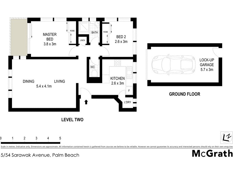 5/54 Sarawak Avenue, Palm Beach QLD 4221 Floorplan