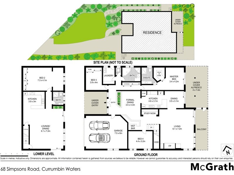 68 Simpsons Road, Currumbin Waters QLD 4223 Floorplan