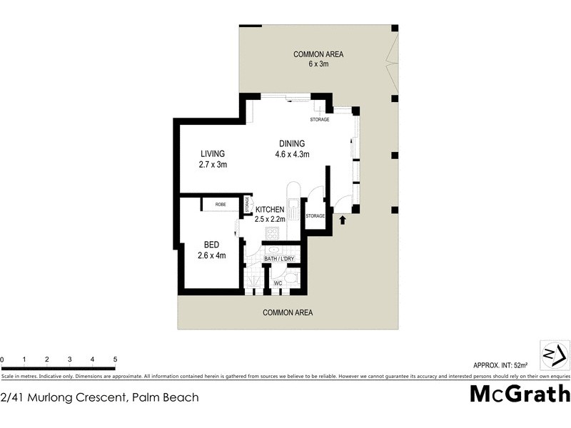2/41 Murlong Crescent, Palm Beach QLD 4221 Floorplan