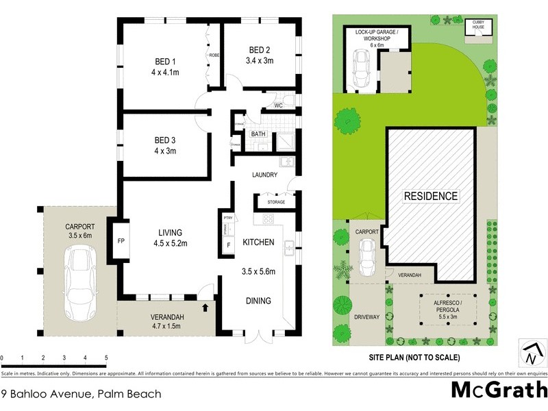 9 Bahloo Avenue, Palm Beach QLD 4221 Floorplan