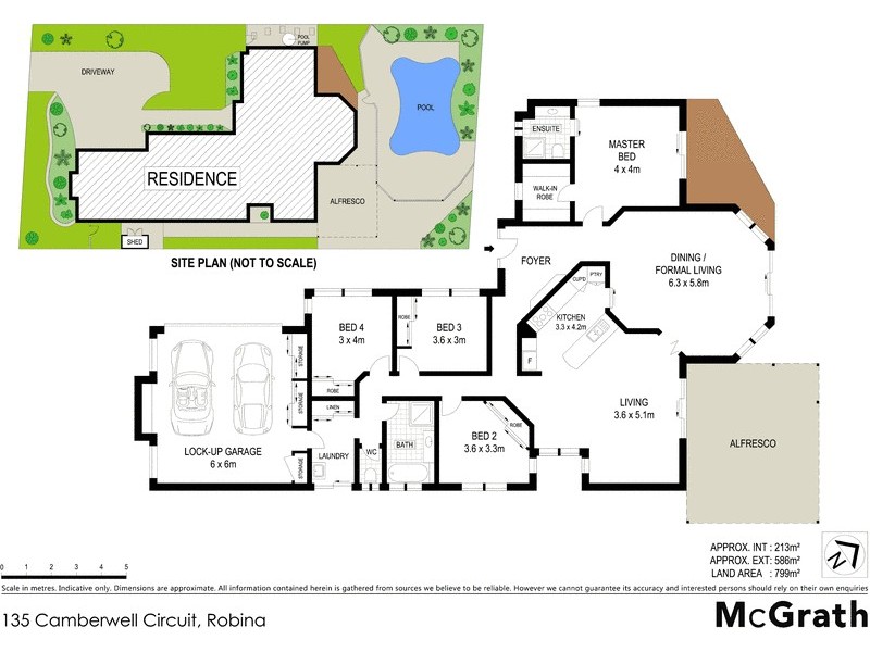 135 Camberwell Circuit, Robina QLD 4226 Floorplan