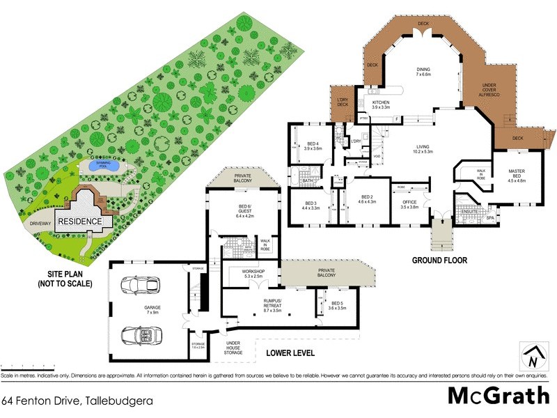 64 Fenton Drive, Tallebudgera QLD 4228 Floorplan