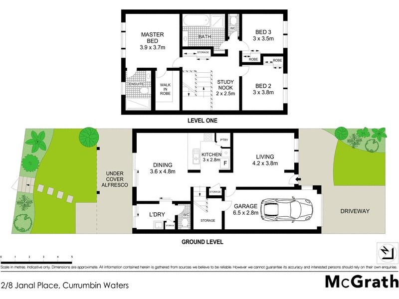 2/8 Janal Place, Currumbin Waters QLD 4223 Floorplan
