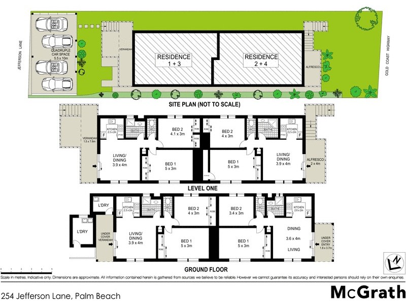 254 Jefferson Lane, Palm Beach QLD 4221 Floorplan