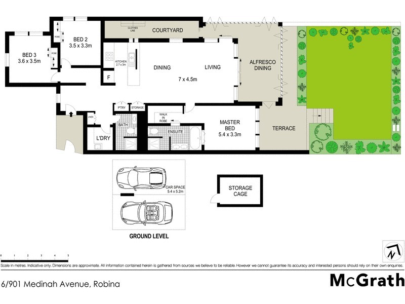 6/901 Medinah Avenue, Robina QLD 4226 Floorplan