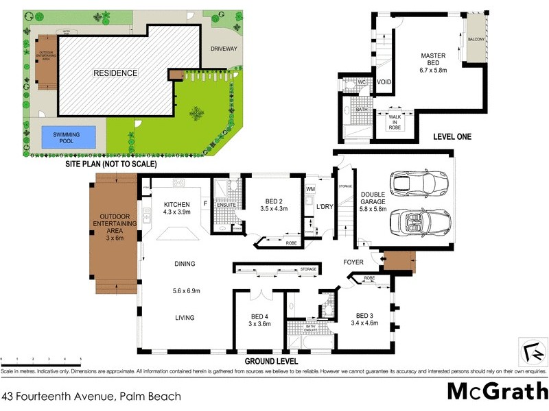 43 Fourteenth Avenue, Palm Beach QLD 4221 Floorplan