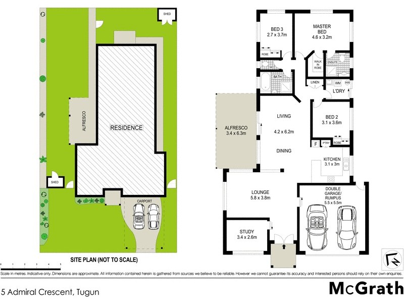 5 Admiral Crescent, Tugun QLD 4224 Floorplan
