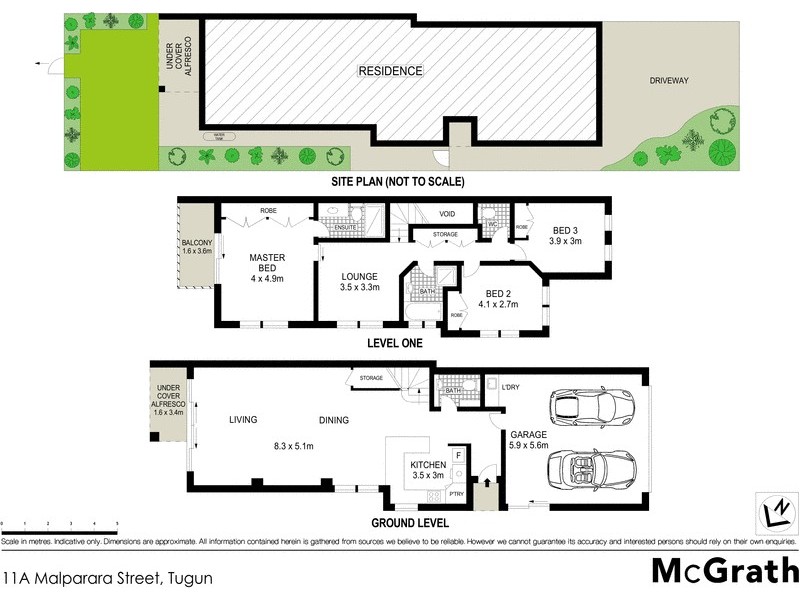 11A Malparara Street, Tugun QLD 4224 Floorplan