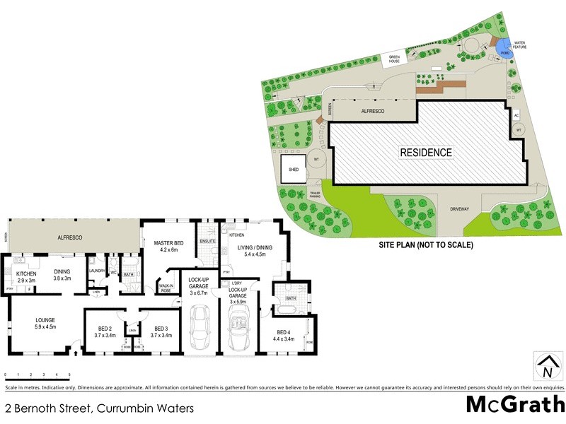2 Bernoth Street, Currumbin Waters QLD 4223 Floorplan