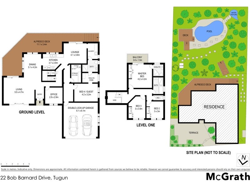 22 Bob Barnard Drive, Tugun QLD 4224 Floorplan