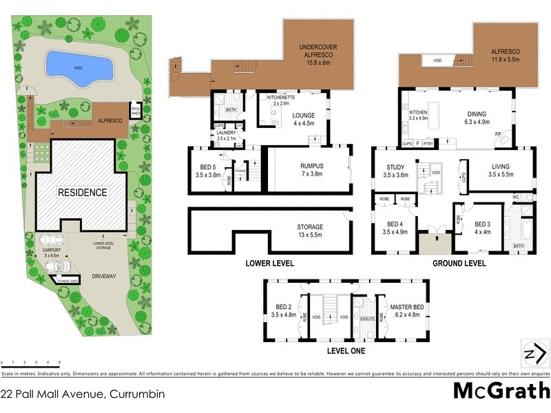 22 Pall Mall Avenue, Currumbin QLD 4223 Floorplan