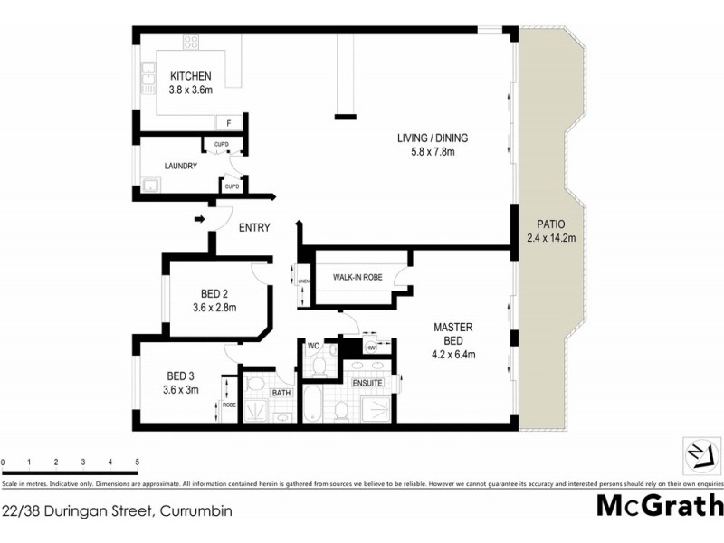 22/38 Duringan Street, Currumbin QLD 4223 Floorplan