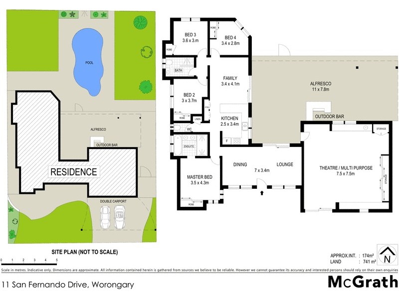 11 San Fernando Drive, Worongary QLD 4213 Floorplan