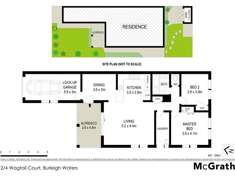 2/4 Wagtail Court, Burleigh Waters QLD 4220 Floorplan