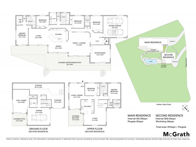 2 Clare Court, Tallebudgera Valley QLD 4228 Floorplan