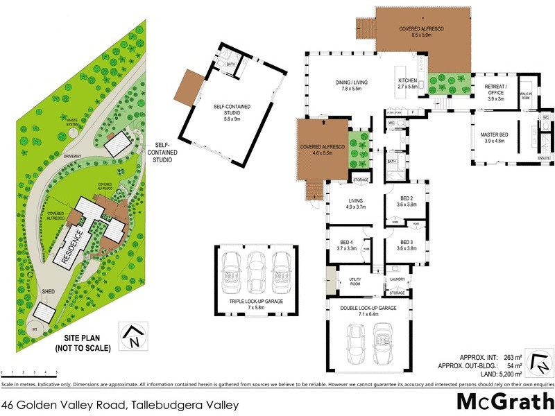 46 Golden Valley Road, Tallebudgera Valley QLD 4228 Floorplan