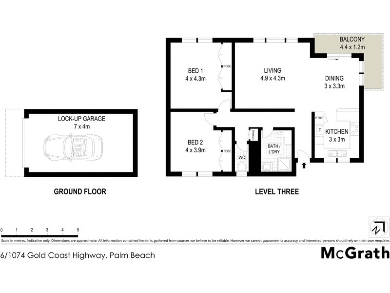 6/1074 Gold Coast Highway, Palm Beach QLD 4221 Floorplan