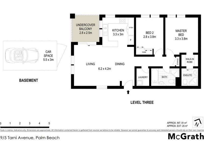 9/5 Tarni Avenue, Palm Beach QLD 4221 Floorplan
