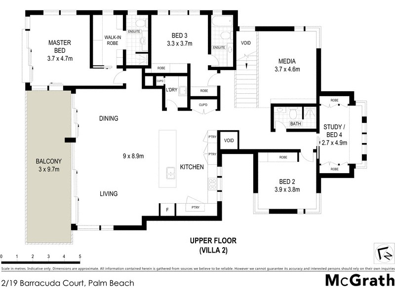 2/19 Barracuda Court, Palm Beach QLD 4221 Floorplan