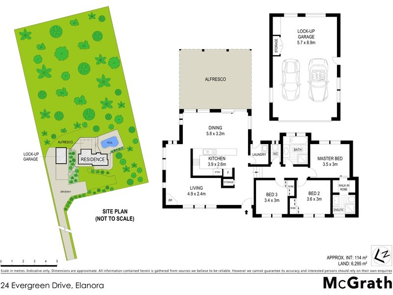 24 Evergreen Drive, Elanora QLD 4221 Floorplan