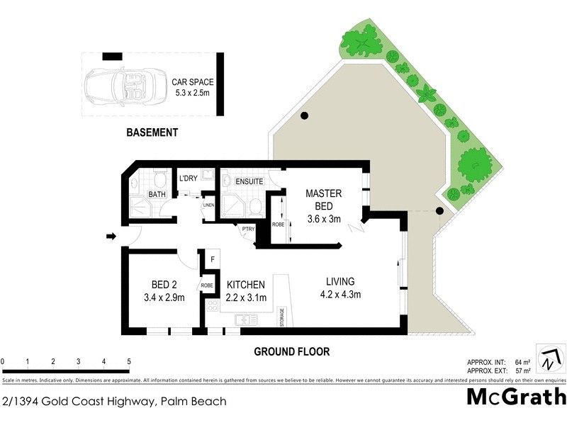 2/1396 Gold Coast Highway, Palm Beach QLD 4221 Floorplan