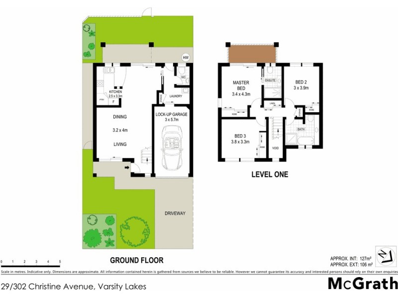 29/302 Christine Avenue, Varsity Lakes QLD 4227 Floorplan