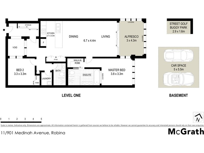 11/901 Medinah Avenue, Robina QLD 4226 Floorplan