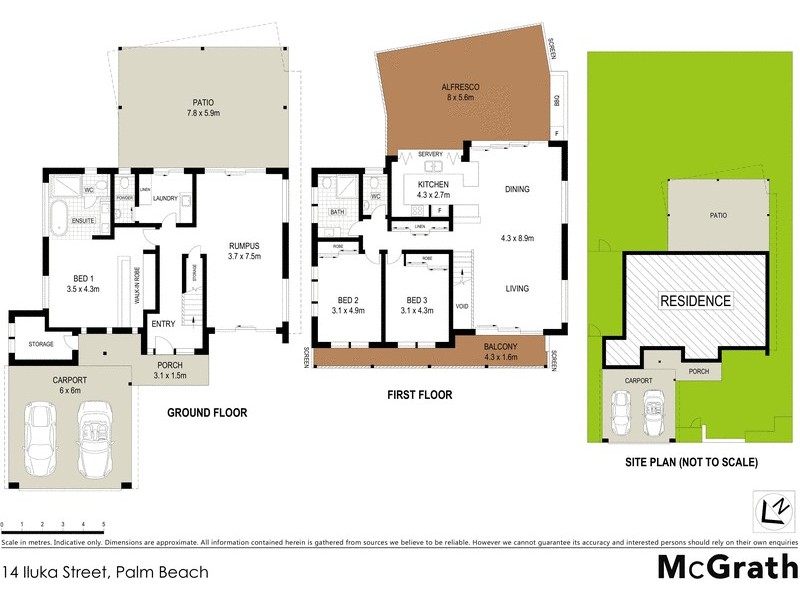 14 Iluka Street, Palm Beach QLD 4221 Floorplan