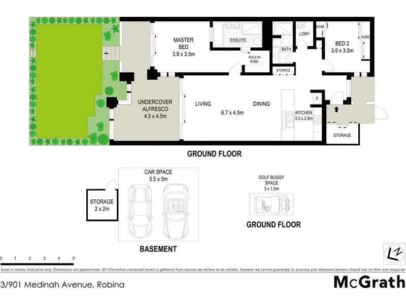 3/901 Medinah Avenue, Robina QLD 4226 Floorplan