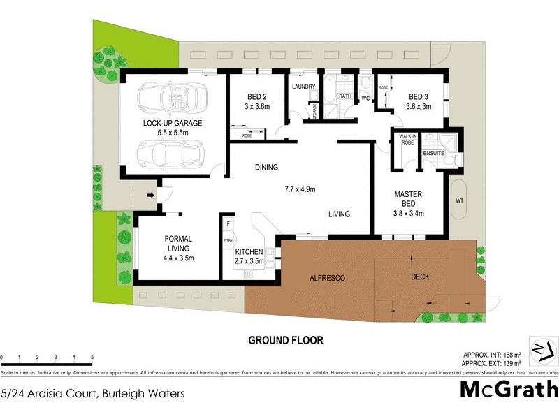 5/24 Ardisia Court, Burleigh Waters QLD 4220 Floorplan