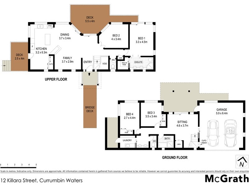 12 Killara Street, Currumbin Waters QLD 4223 Floorplan