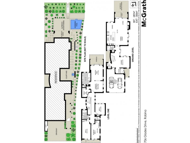 706 Glades Drive, Robina QLD 4226 Floorplan