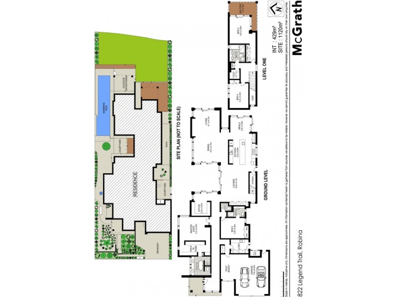 822 Legend Trail, Robina QLD 4226 Floorplan
