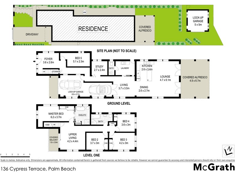 136 Cypress Terrace, Palm Beach QLD 4221 Floorplan