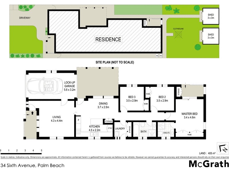 34 Sixth Avenue, Palm Beach QLD 4221 Floorplan