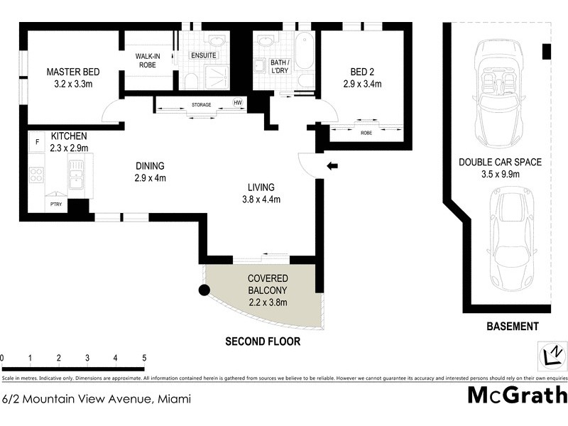 6/2 Mountain View Avenue, Miami QLD 4220 Floorplan