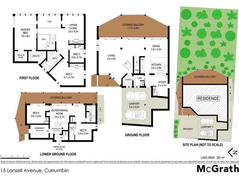 15 Lansell Avenue, Currumbin QLD 4223 Floorplan