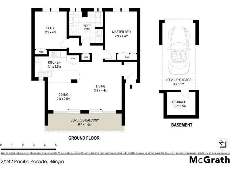 2/242 Pacific Parade, Bilinga QLD 4225 Floorplan