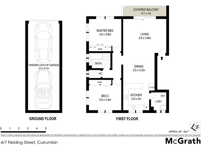 4/7 Fielding Street, Currumbin QLD 4223 Floorplan