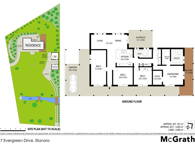 7 Evergreen Drive, Elanora QLD 4221 Floorplan