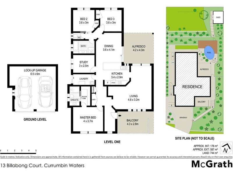 13 Billabong Court, Currumbin Waters QLD 4223 Floorplan
