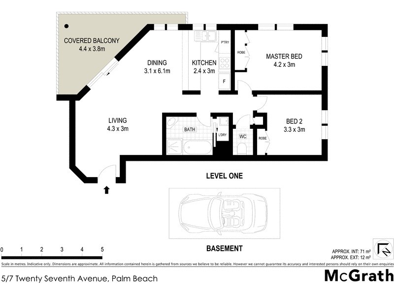 5/7 Twenty Seventh Avenue, Palm Beach QLD 4221 Floorplan