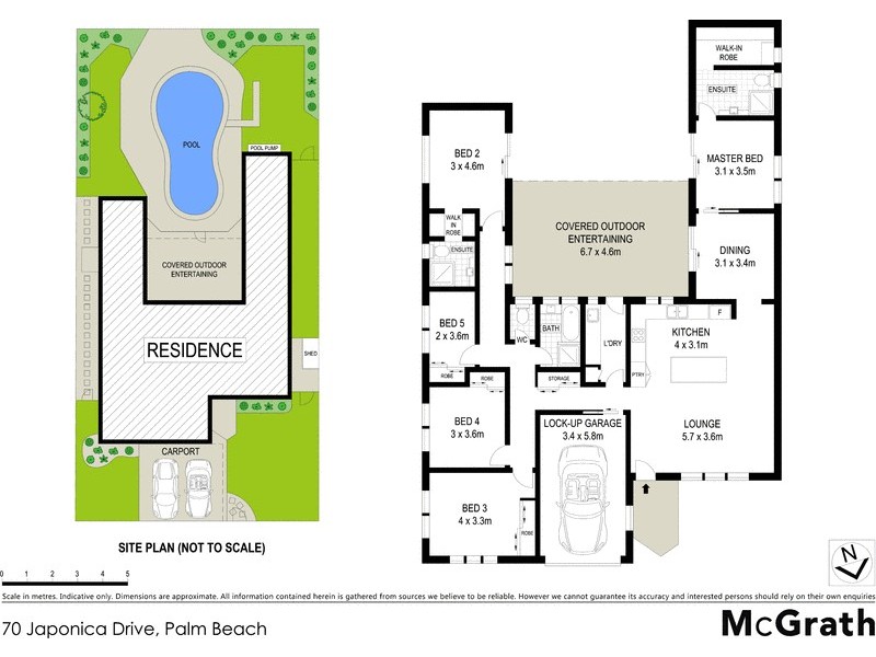 70 Japonica Drive, Palm Beach QLD 4221 Floorplan