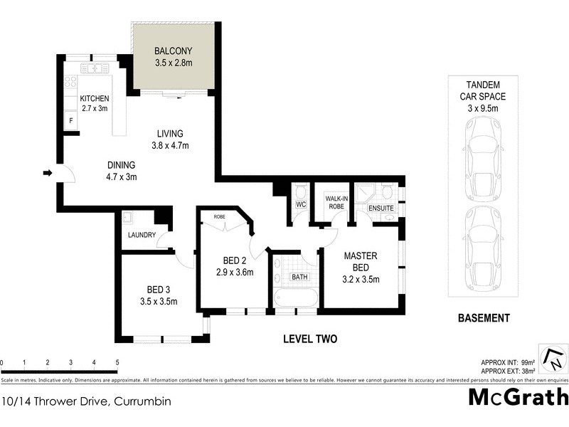 10/14 Thrower Drive, Currumbin QLD 4223 Floorplan