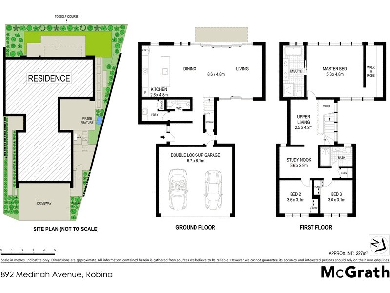 892 Medinah Avenue, Robina QLD 4226 Floorplan