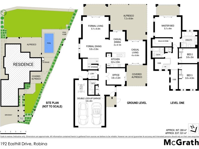 192 Easthill Drive, Robina QLD 4226 Floorplan