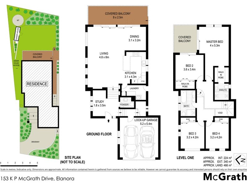 153 K P McGrath Drive, Elanora QLD 4221 Floorplan