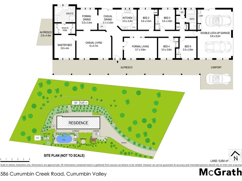 586 Currumbin Creek Road, Currumbin Valley QLD 4223 Floorplan