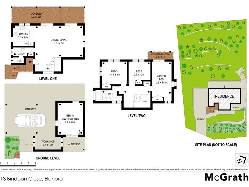13 Bindoon Close, Elanora QLD 4221 Floorplan